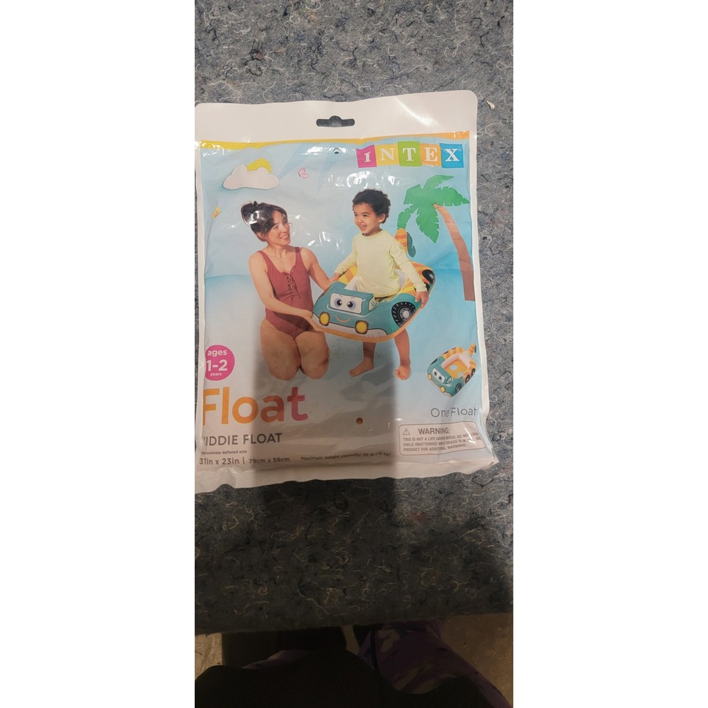 Intex Pool Float for Kiddles:‎ Police Pool Cruiser